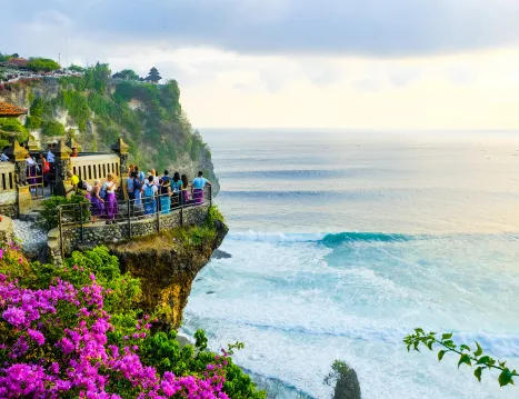 Uluwatu cliff